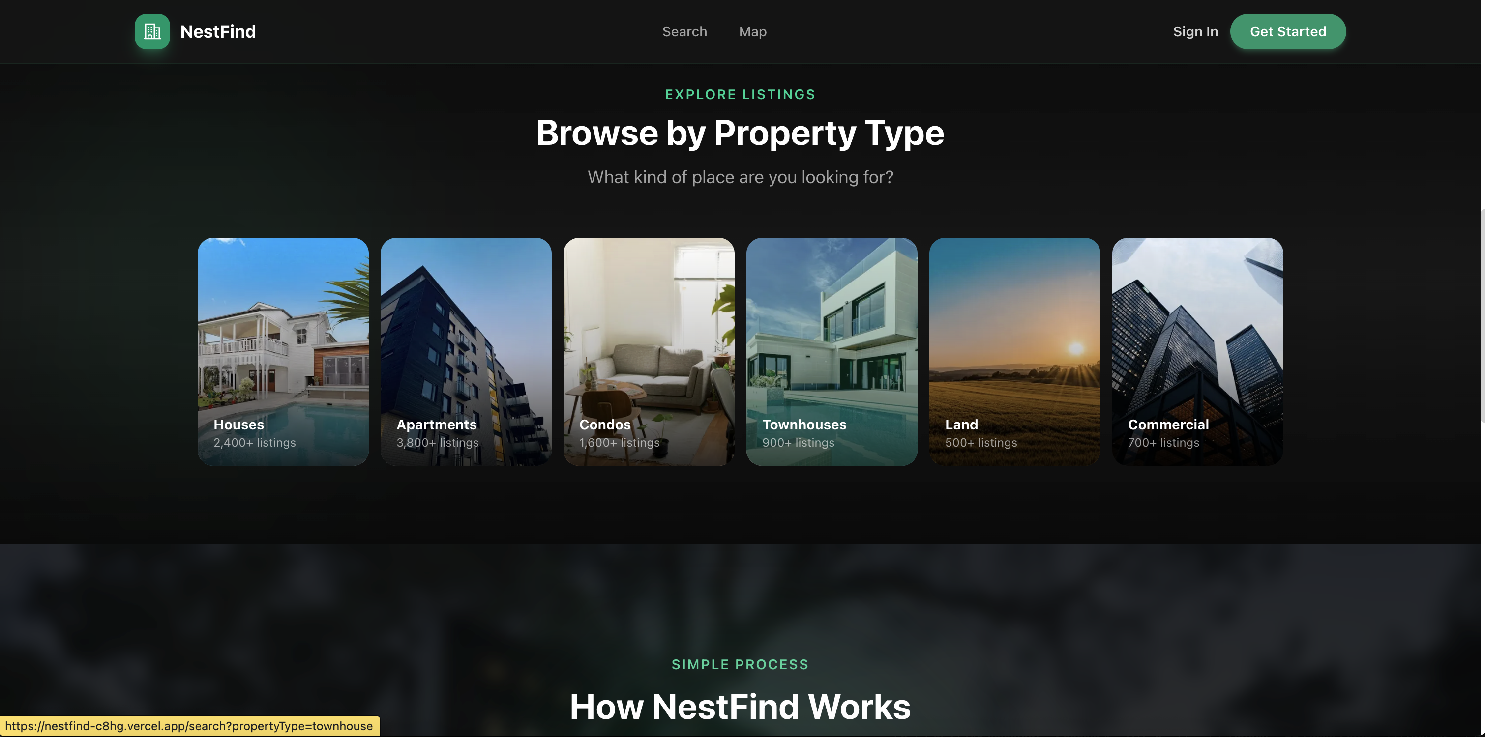 browse by property type